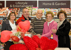 Presentation to Oldest Married Couple in Swinford